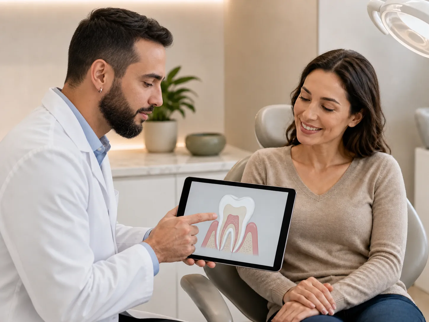 Avaliação odontológica para tratamento de canal